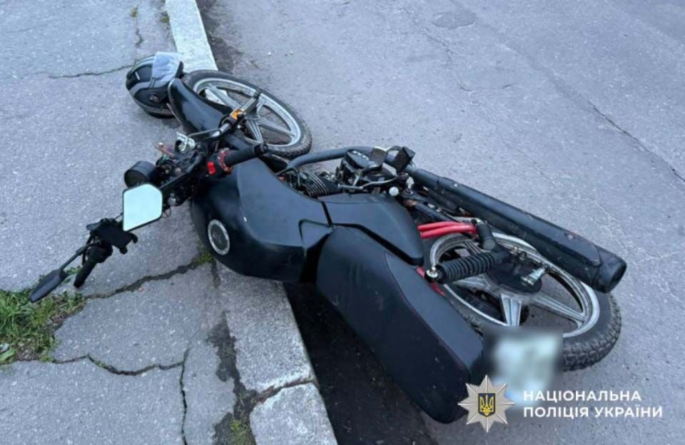 У Лубнах мотоцикл наїхав на 12-річну дівчинку