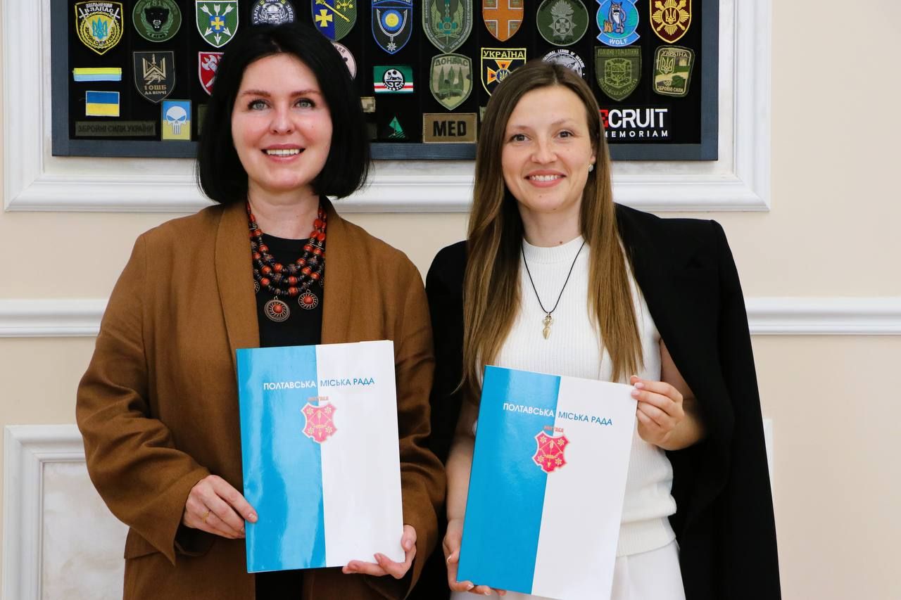 Полтавська міськрада уклала четвертий меморандум з приватним бізнесом щодо співпраці в реалізації проєкту «Рух без бар’єрів»