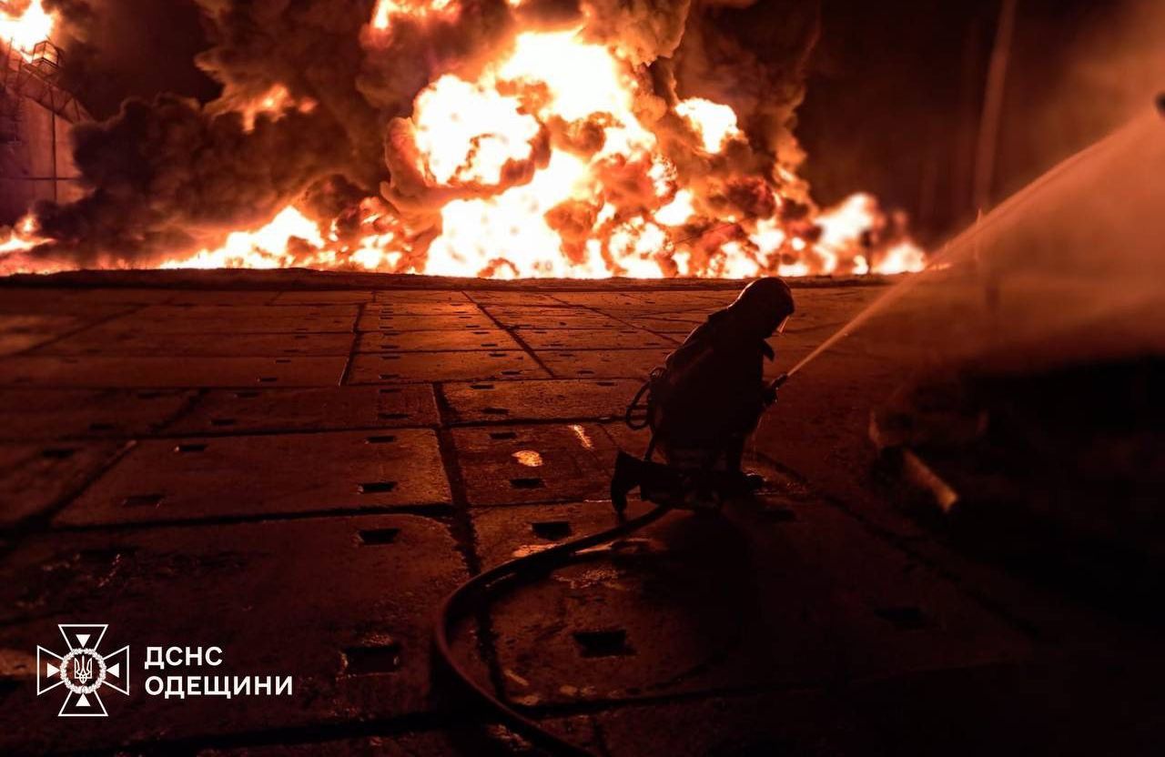 Ліквідація наслідків ворожого удару на Одещині