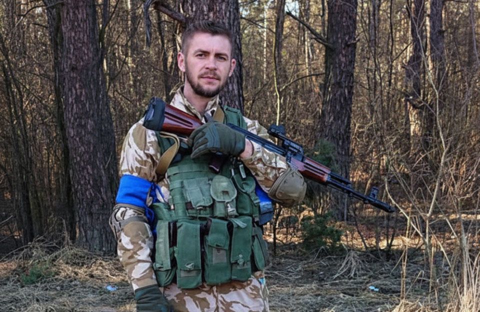 Військовослужбовець Олександр із позивним «Циган»