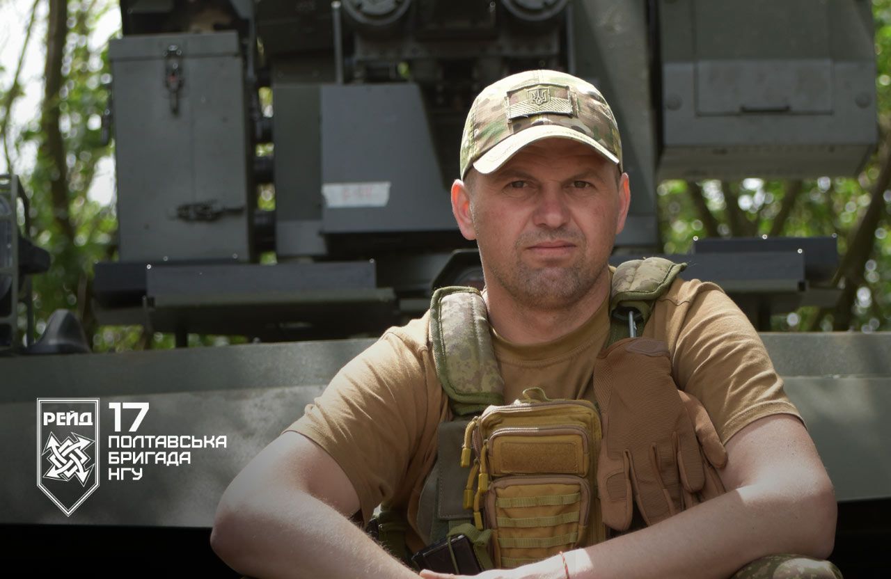 Сергій «Рибак» з 17-ї Полтавської бригади НГУ «РЕЙД»
