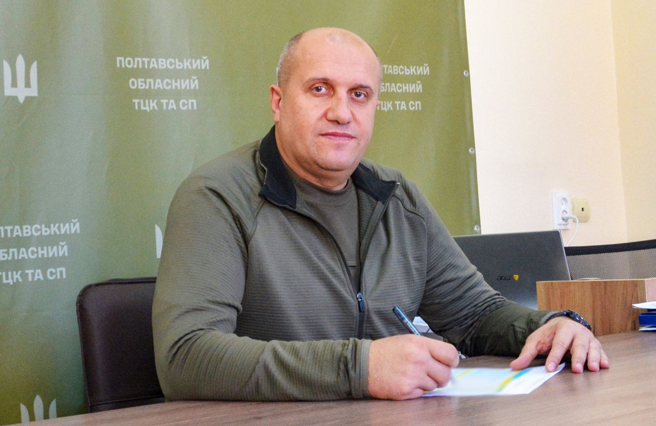 Полковник Сергій Пометун | Фото: facebook.com/Poltavskyi.TCK