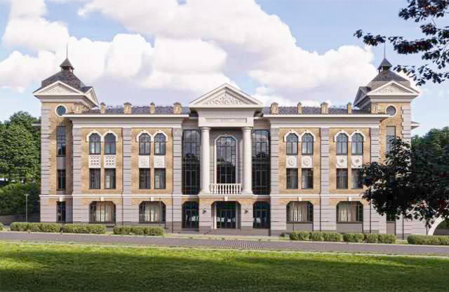 Ескіз будівництва освітнього центру на вулиці Небесної Сотні у Полтаві