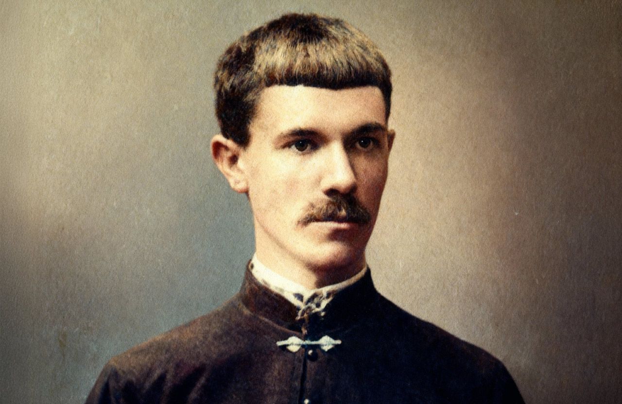 Сергій Жук — реставрований та колоризований портрет