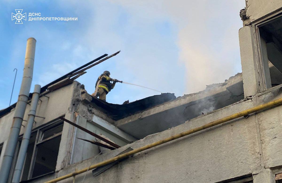 Уночі ворог атакував безпілотниками Синельниківський район Дніпропетровської області