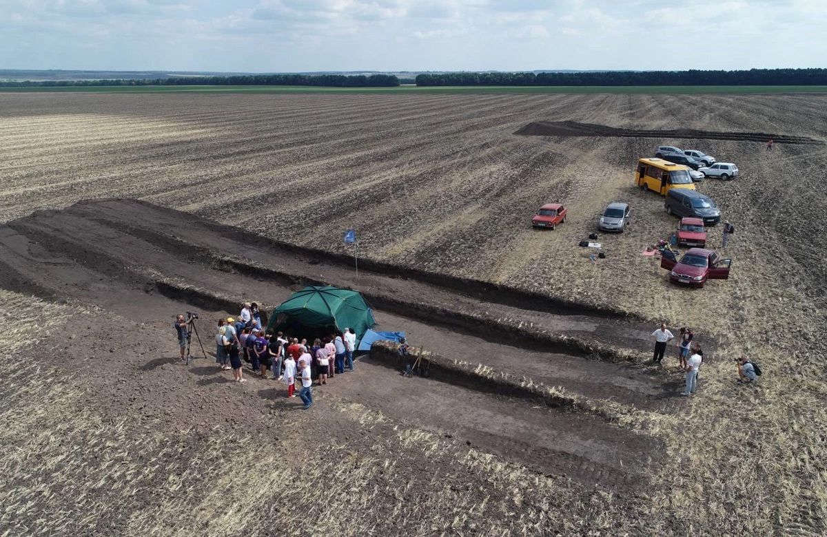 Городище в урочищі Високі Лазірки в Миргородському районі