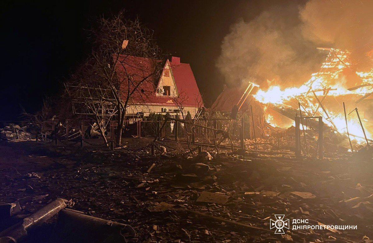 Наслідки ворожої атаки на Дніпропетровщині