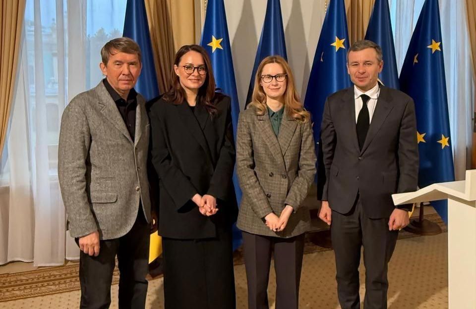 Нардеп Олег Кулініч, Прем'єр-міністр Юлія Свириденко, нардеп Роксолана Підласа та Міністр фінансів Сергій Марченко