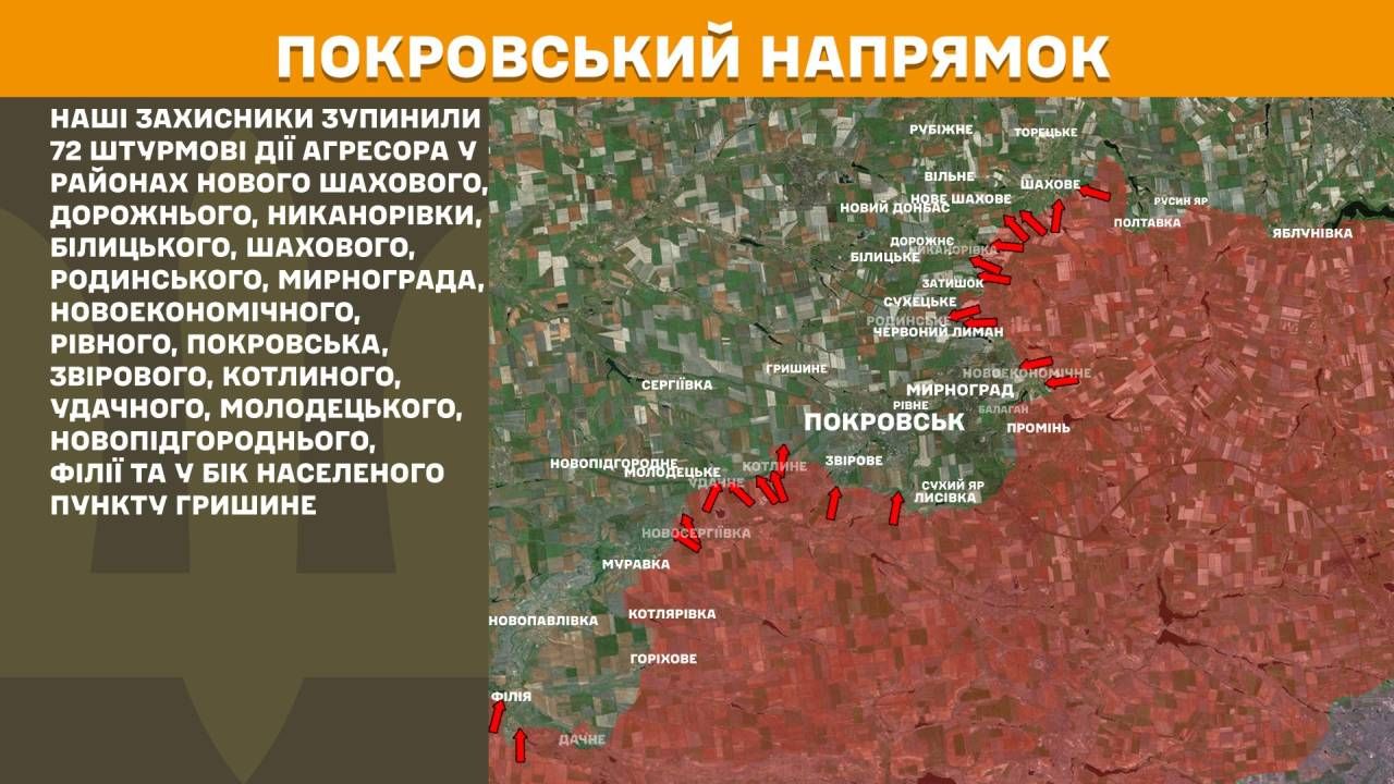 Оперативна інформація станом на 08:00 02.12.2025 щодо російського вторгнення