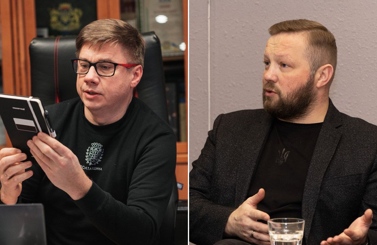 Колаж: Олександр Біленький та Володимир Когут