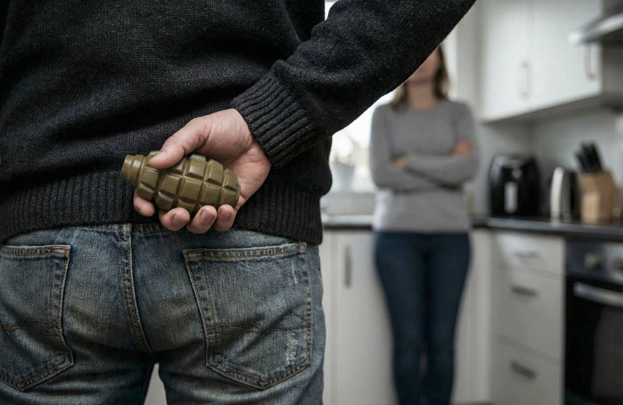 У Полтаві засудили чоловіка, який під час сварки погрожував підірвати гранатою родину