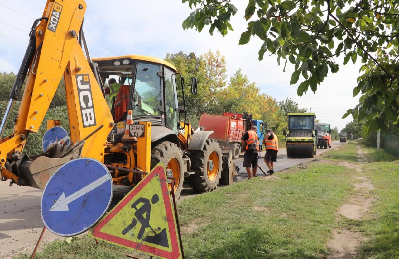 У 2025 році в старостатах Полтавської громади на оновлення доріг витратили понад 26 млн грн
