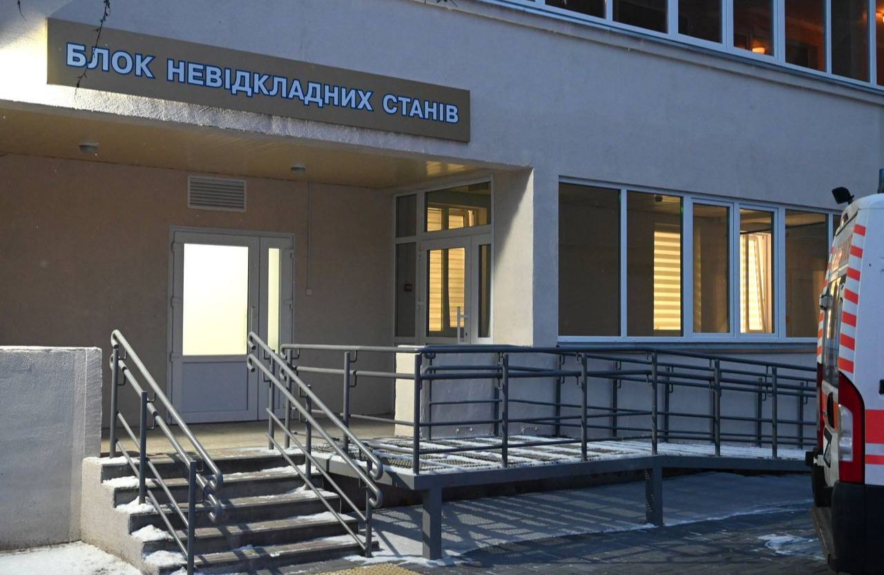 Валерій Пархоменко: у дитячій лікарні працює оновлене відділення екстреної невідкладної медичної допомоги