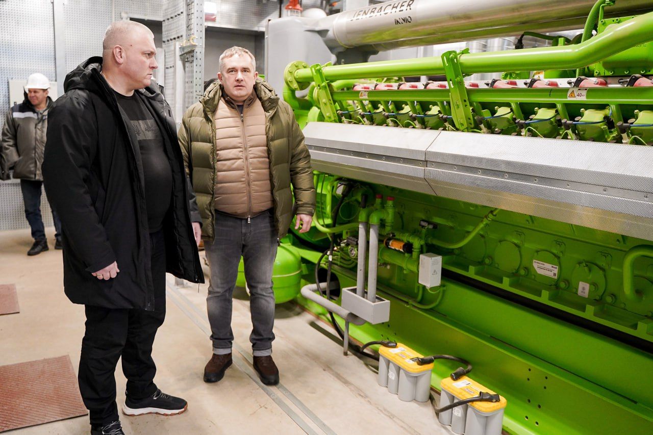 У Полтаві запрацювала перша комунальна когенераційна установка потужністю в 1 МВт