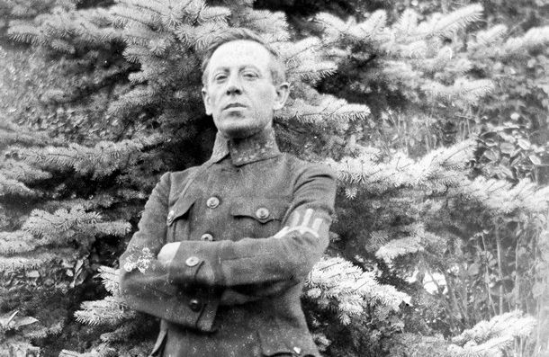 Симон Петлюра під час перебування Директорії у Камʼянці-Подільському у 1919 році. З фонду Івана Огієнка