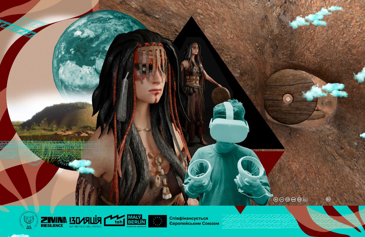 VR-проєкт про шаманку доби бронзи з Полтавщини представлять міжнародній аудиторії