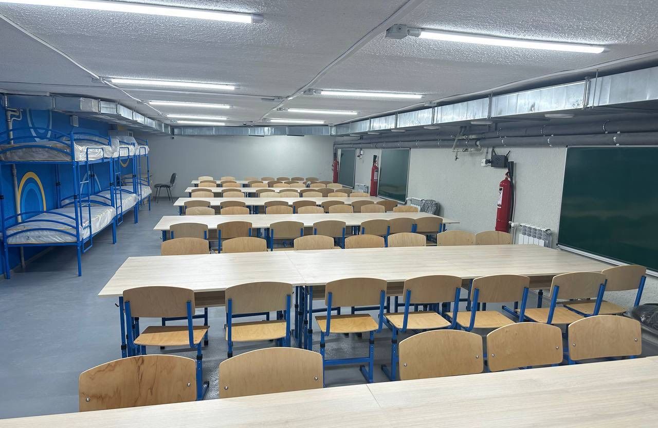 Пархоменко Валерій: у школі №28 відремонтували ще одне укриття