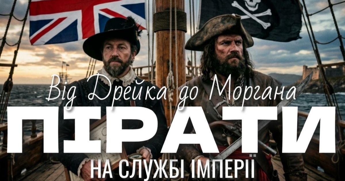 Від Дрейка до Моргана: піратське коріння Британської імперії