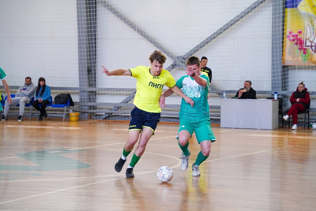Команда з футзалу Полтавського педагогічного університету — переможці обласного етапу «Пліч-о-пліч Всеукраїнські студентські ліги»