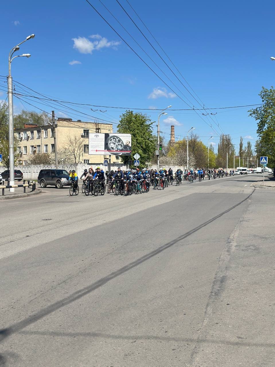 Пархоменко Валерій: у Полтаві провели велозаїзд на підтримку ЗСУ