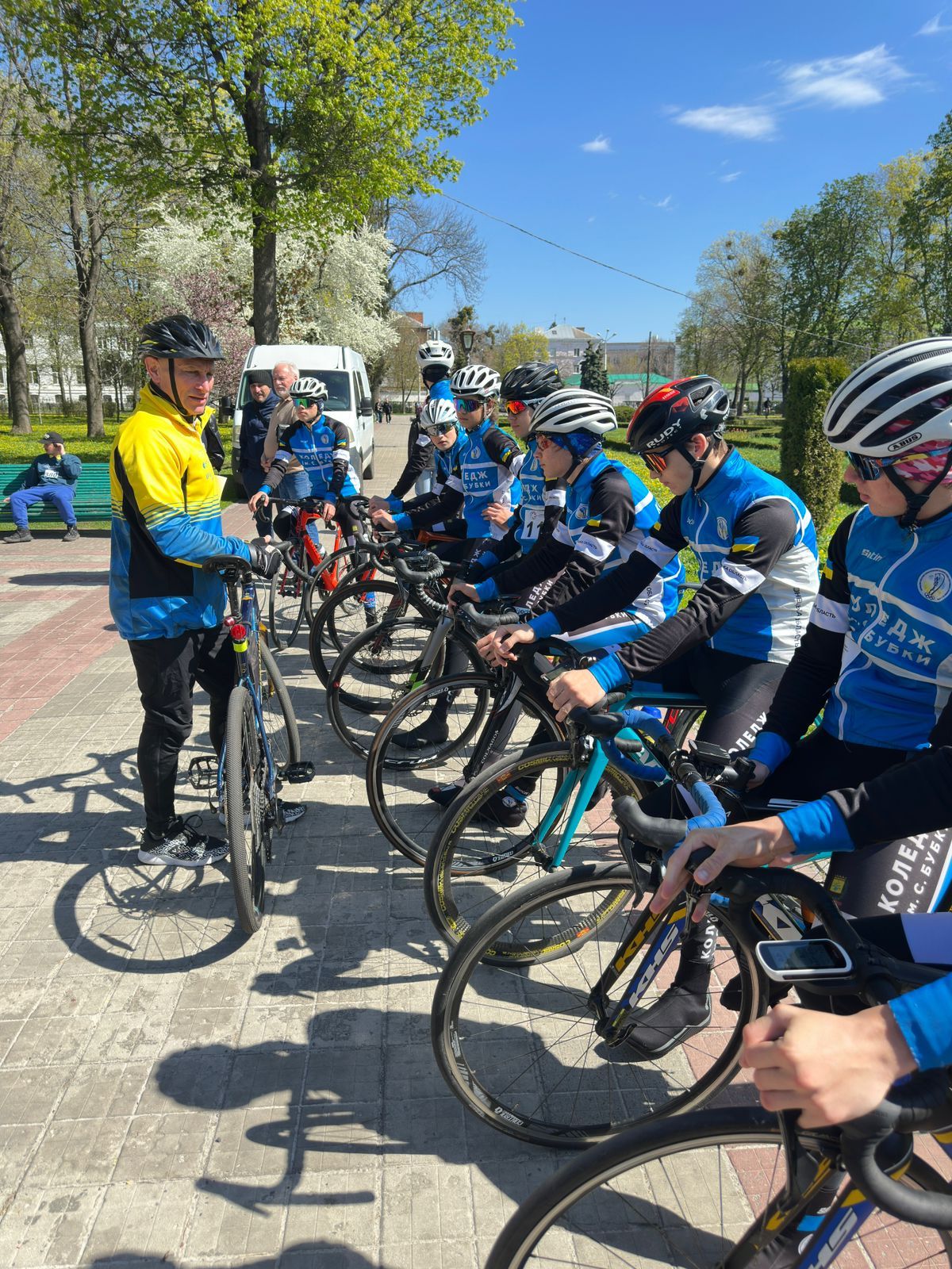 Пархоменко Валерій: у Полтаві провели велозаїзд на підтримку ЗСУ