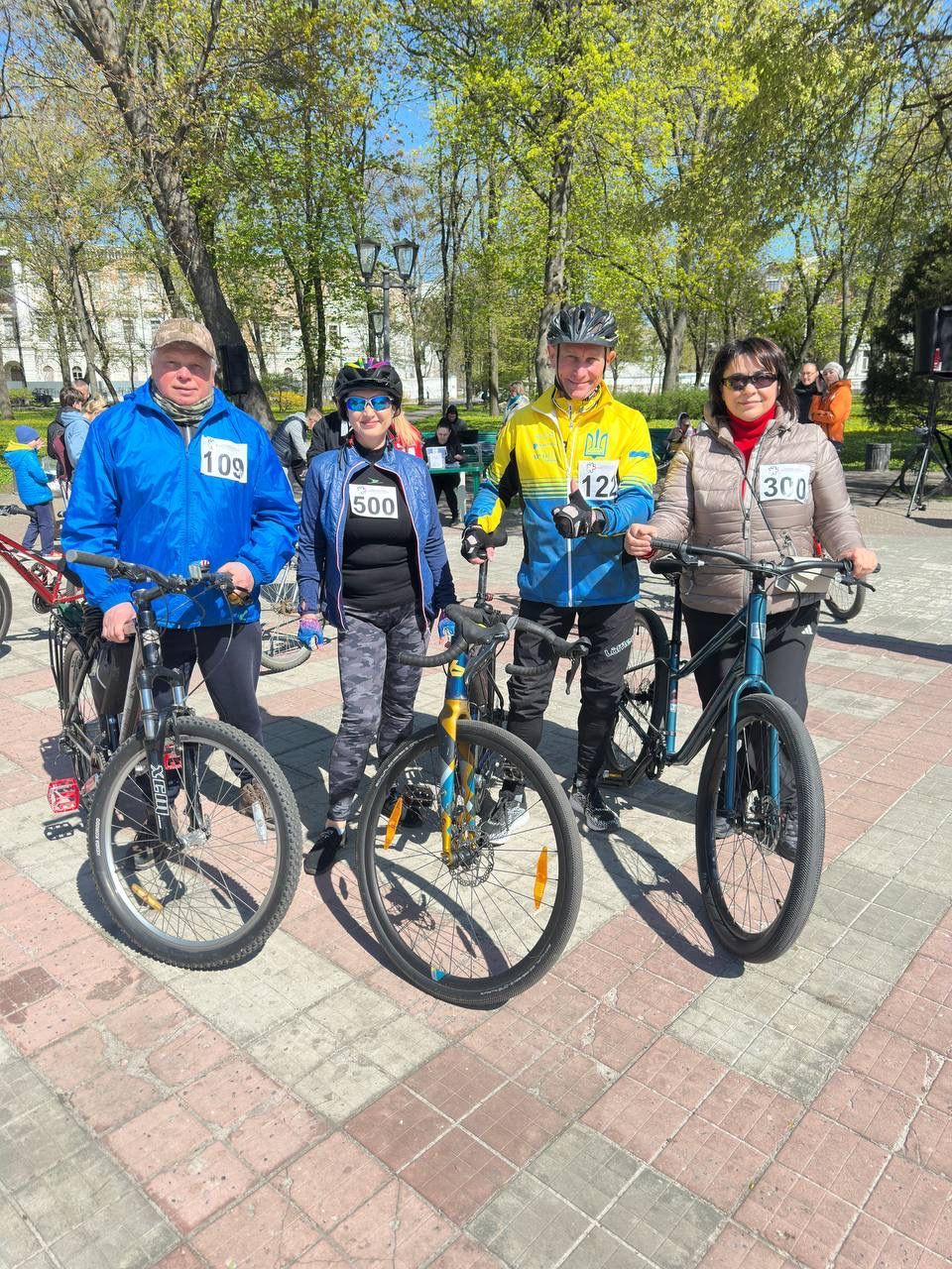 Пархоменко Валерій: у Полтаві провели велозаїзд на підтримку ЗСУ