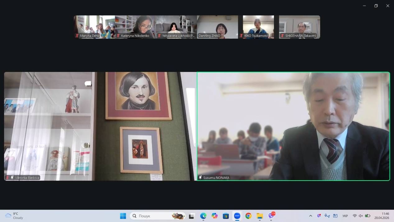 У Полтавському педагогічному університеті відбулася Президентська лекція для українських і японських студентів