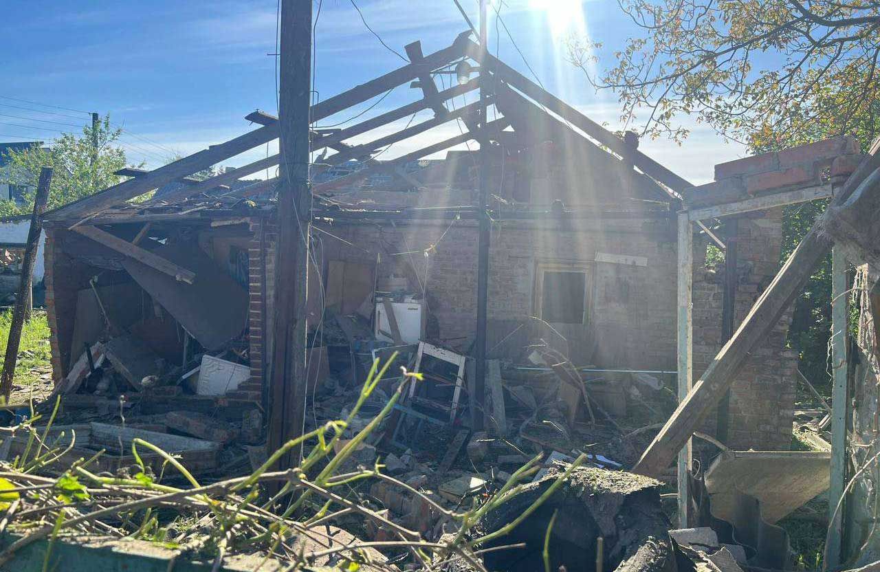 У Полтаві через падіння уламків ворожих безпілотників пошкоджено дитячий садок та приватні будинки (оновлюється)