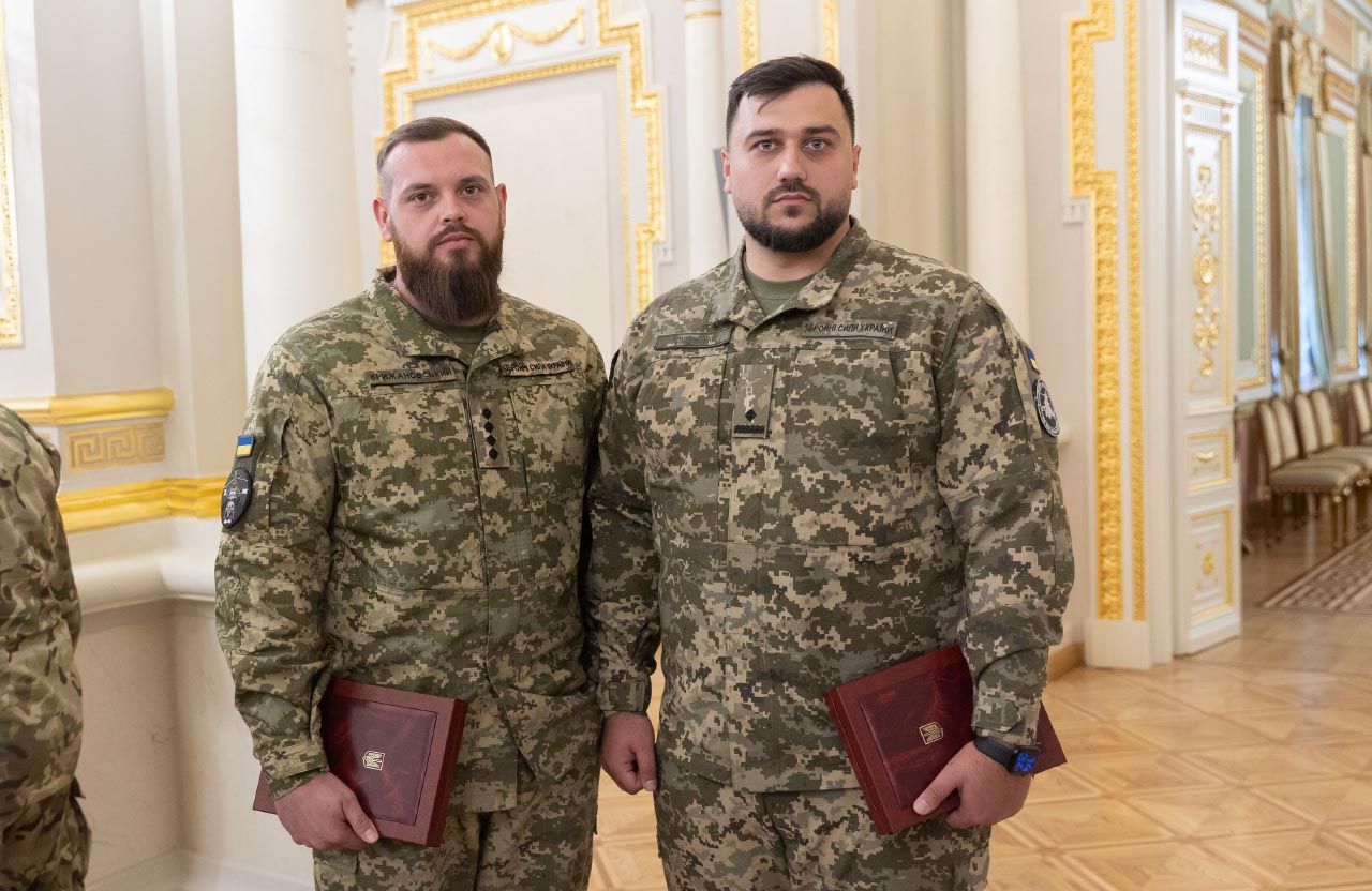 Максим Кочерженко та Володимир Крижановський | Фото: president.gov.ua
