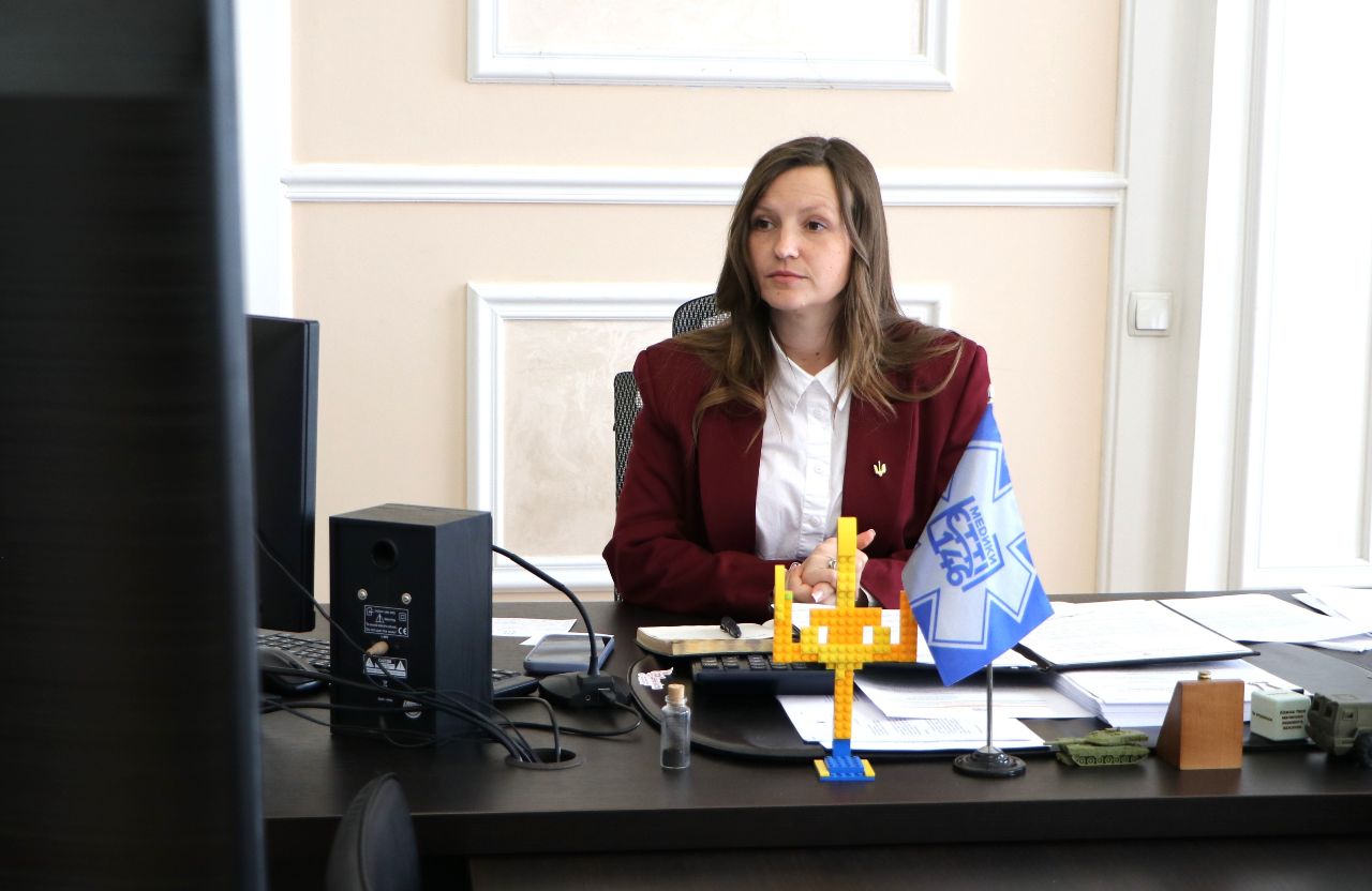 В.о. міського голови Полтави Катерина Ямщикова