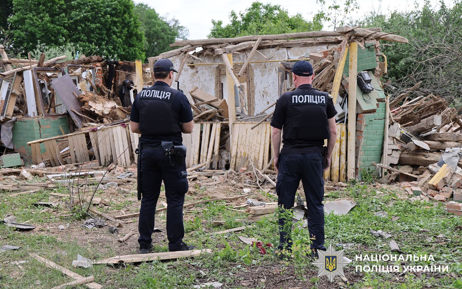 Поліція та СБУ документують наслідки атаки РФ на Полтавську громаду