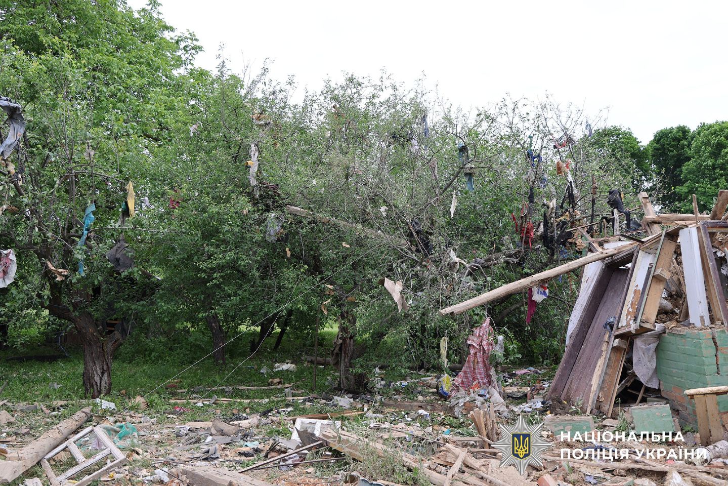 Поліція та СБУ документують наслідки атаки РФ на Полтавську громаду
