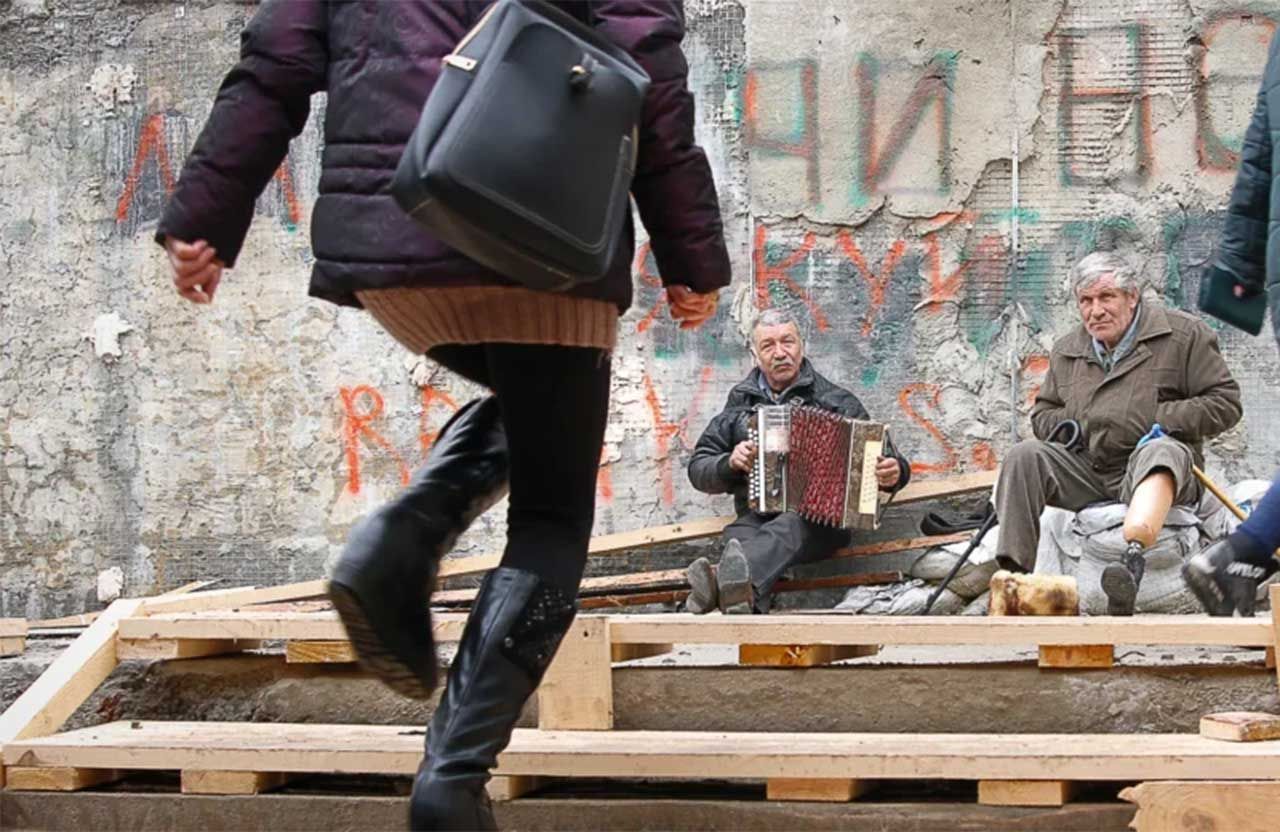 «Underground musicians» — знімок, який приніс срібну медаль