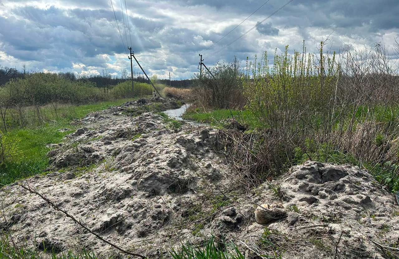 Комунальники з Терешків злили нечистоти у ліс та річку Ворскла: екологи нарахували понад пів мільйона збитків