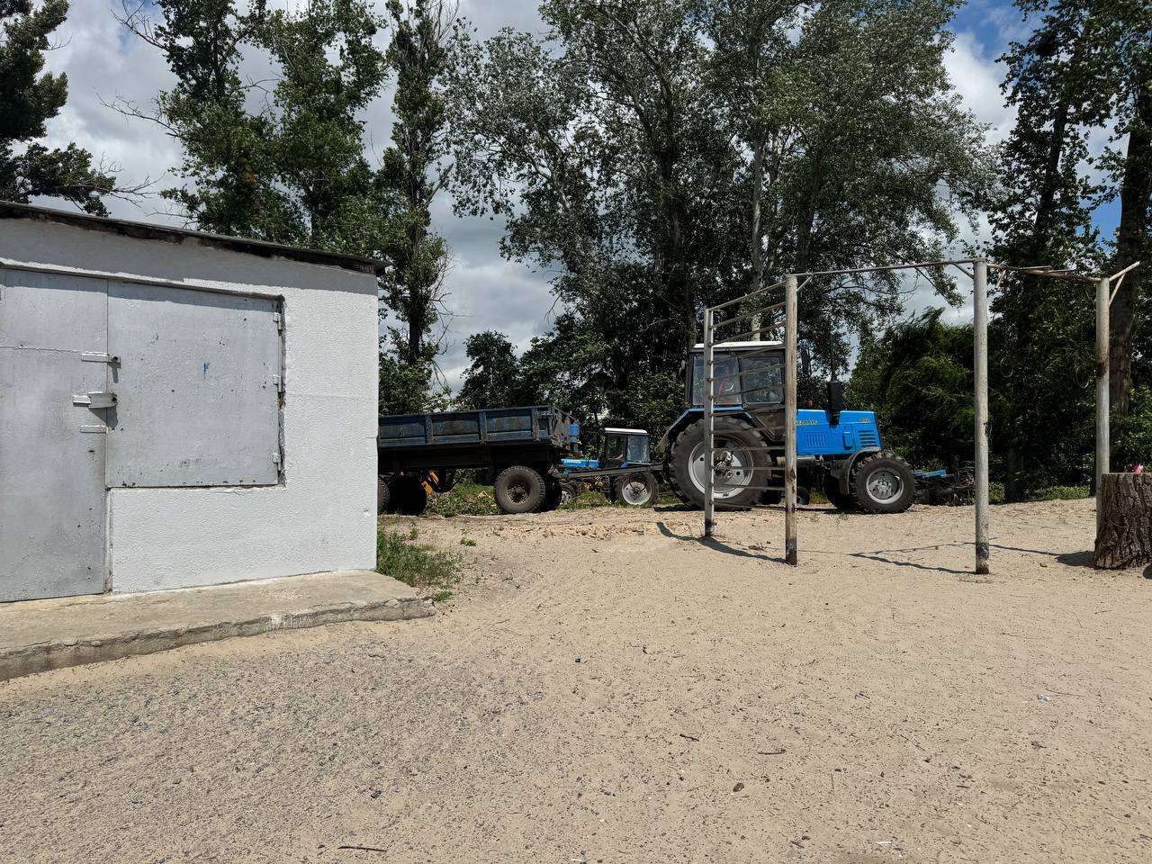 Хто і навіщо вирубує дерева на центральному пляжі Полтави