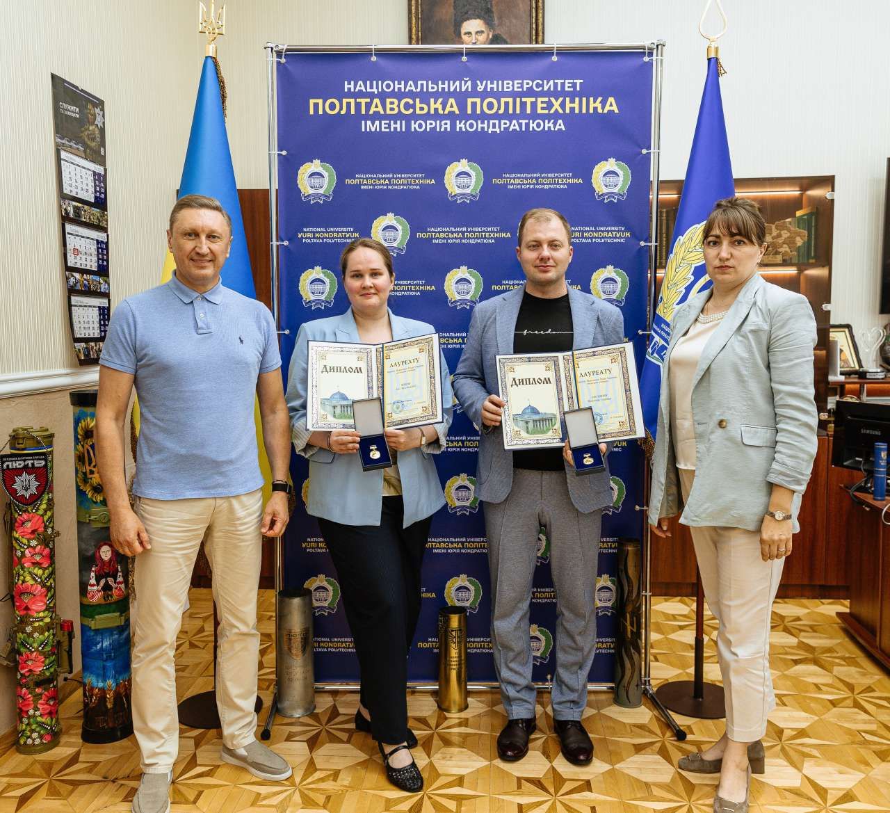Голова Верховної Ради відзначив молодих науковців Полтавської політехніки