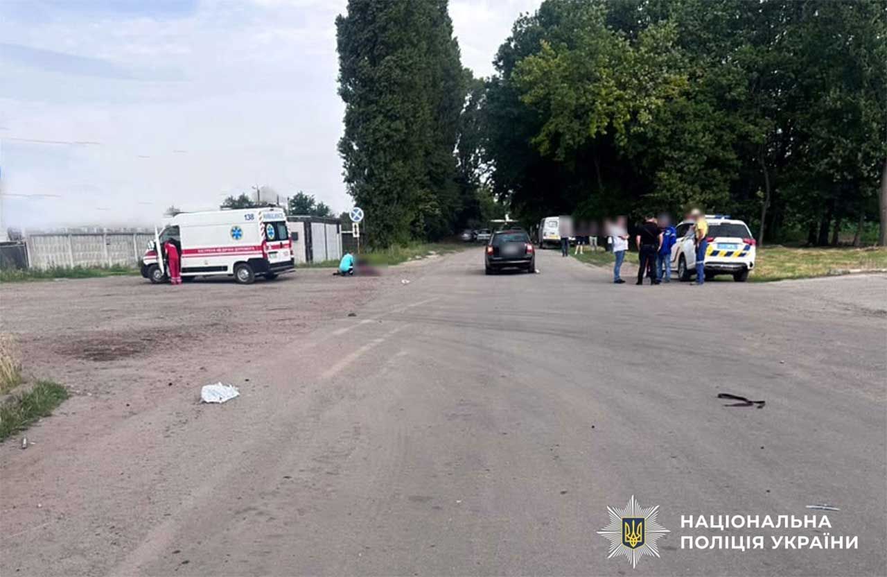 На Полтавщині сталися дві ДТП: у Пирятині травмувався підліток, а в Лохвицькій громаді загинув пішохід