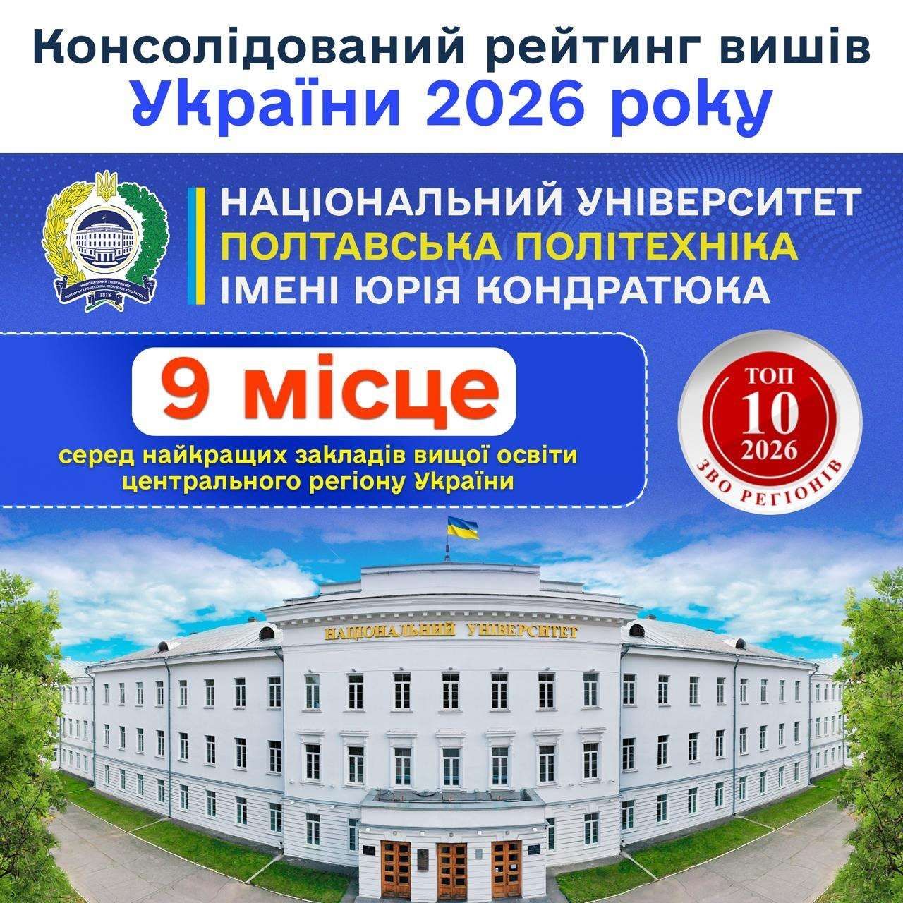 Вступна кампанія-2026: молодь обирає майбутнє. Майбутнє обирає якість!