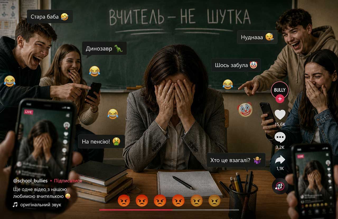Цькування вчителів у TikTok: суд на Полтавщині виніс рішення у справі школяра