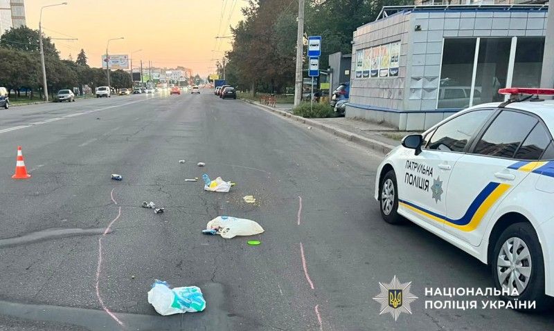 Деталі смертельної ДТП на Європейській: легковик Seat збив жінку поза пішохідним переходом