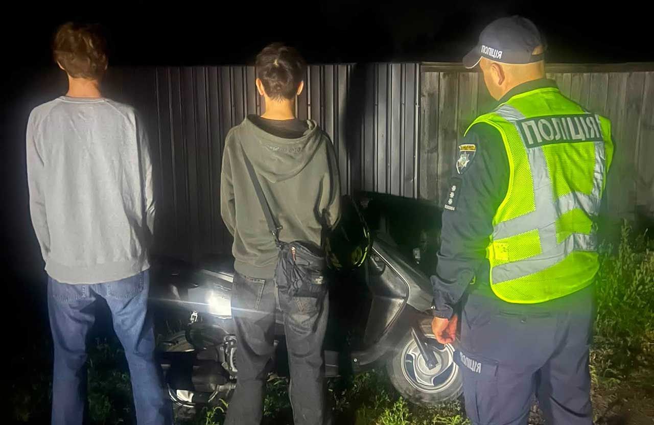 У Котельві батьків оштрафують через нічні мотопоїздки підлітків