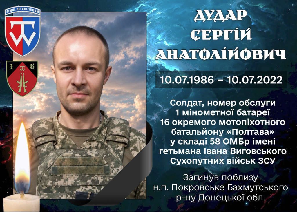 За останній тиждень стало відомо про загибель 21 військового, чиї життя були пов’язані з Полтавщиною