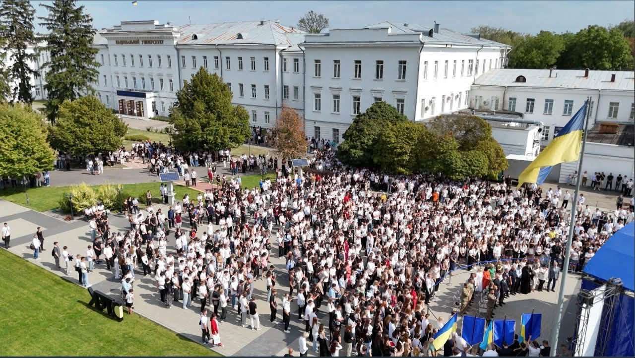 3600 першокурсників та fpv-дрони на передову: Полтавська політехніка урочисто розпочала навчальний рік