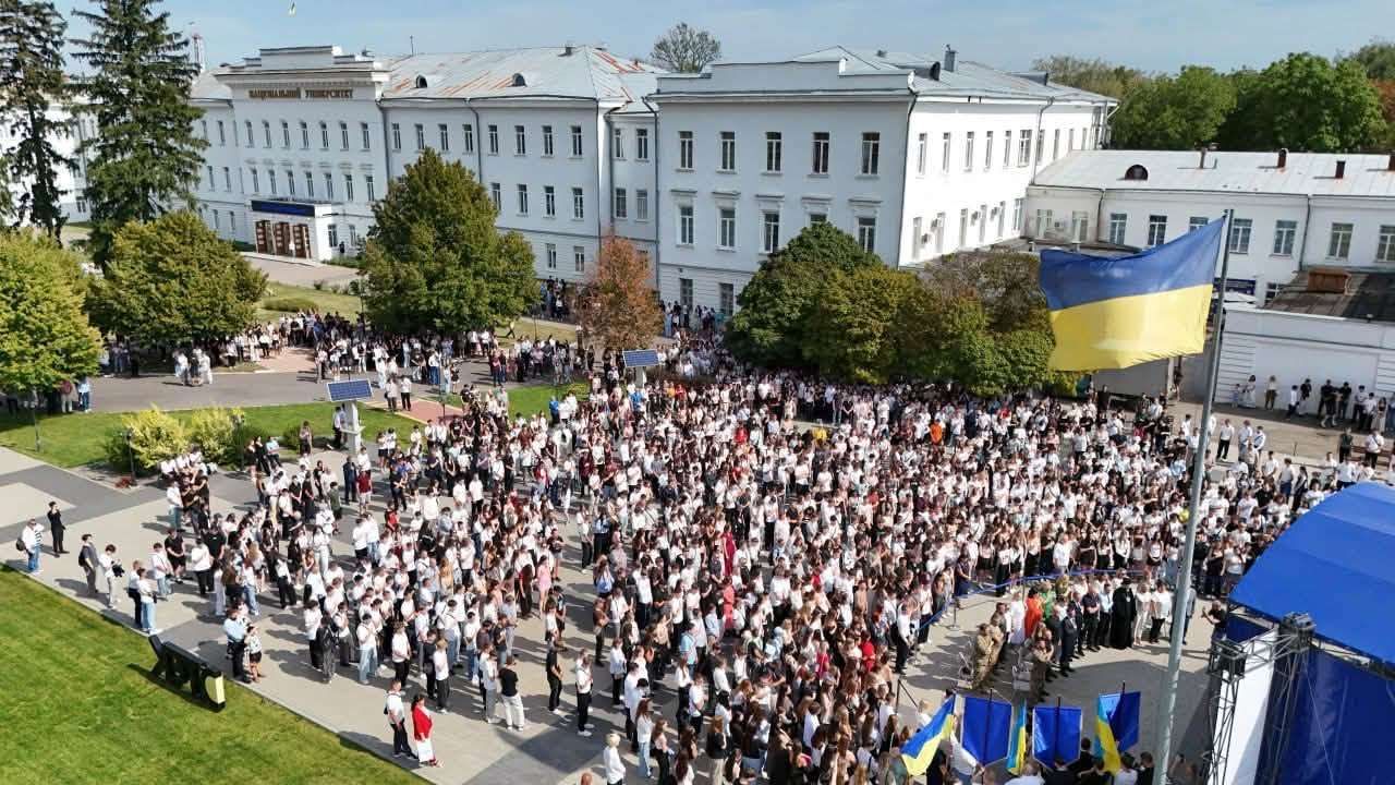 3600 першокурсників та fpv-дрони на передову: Полтавська політехніка урочисто розпочала навчальний рік