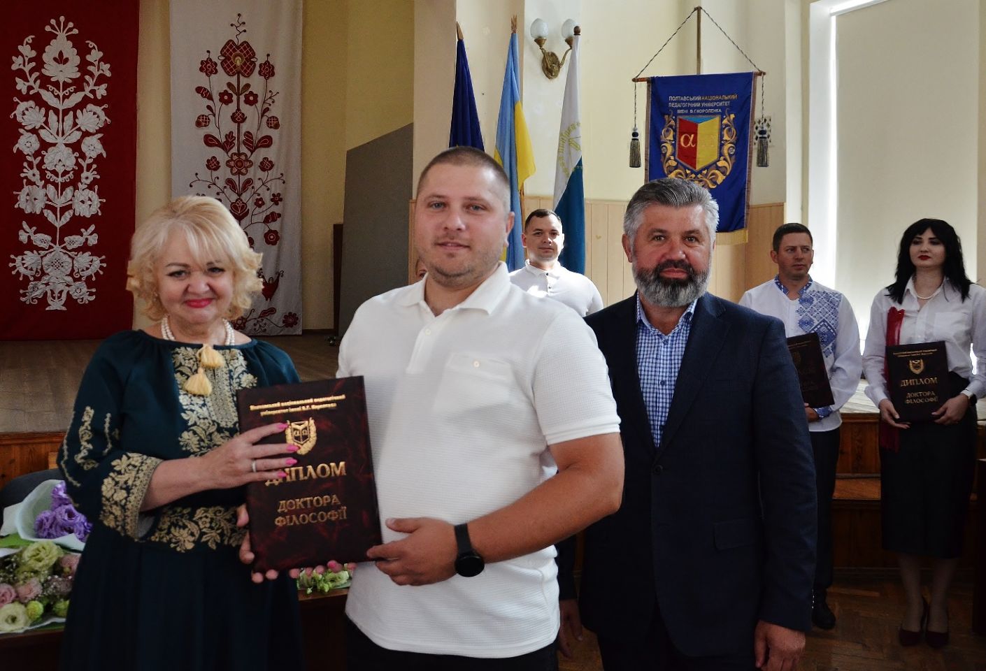 25 випускників аспірантури Полтавського педагогічного університету отримали дипломи докторів філософії
