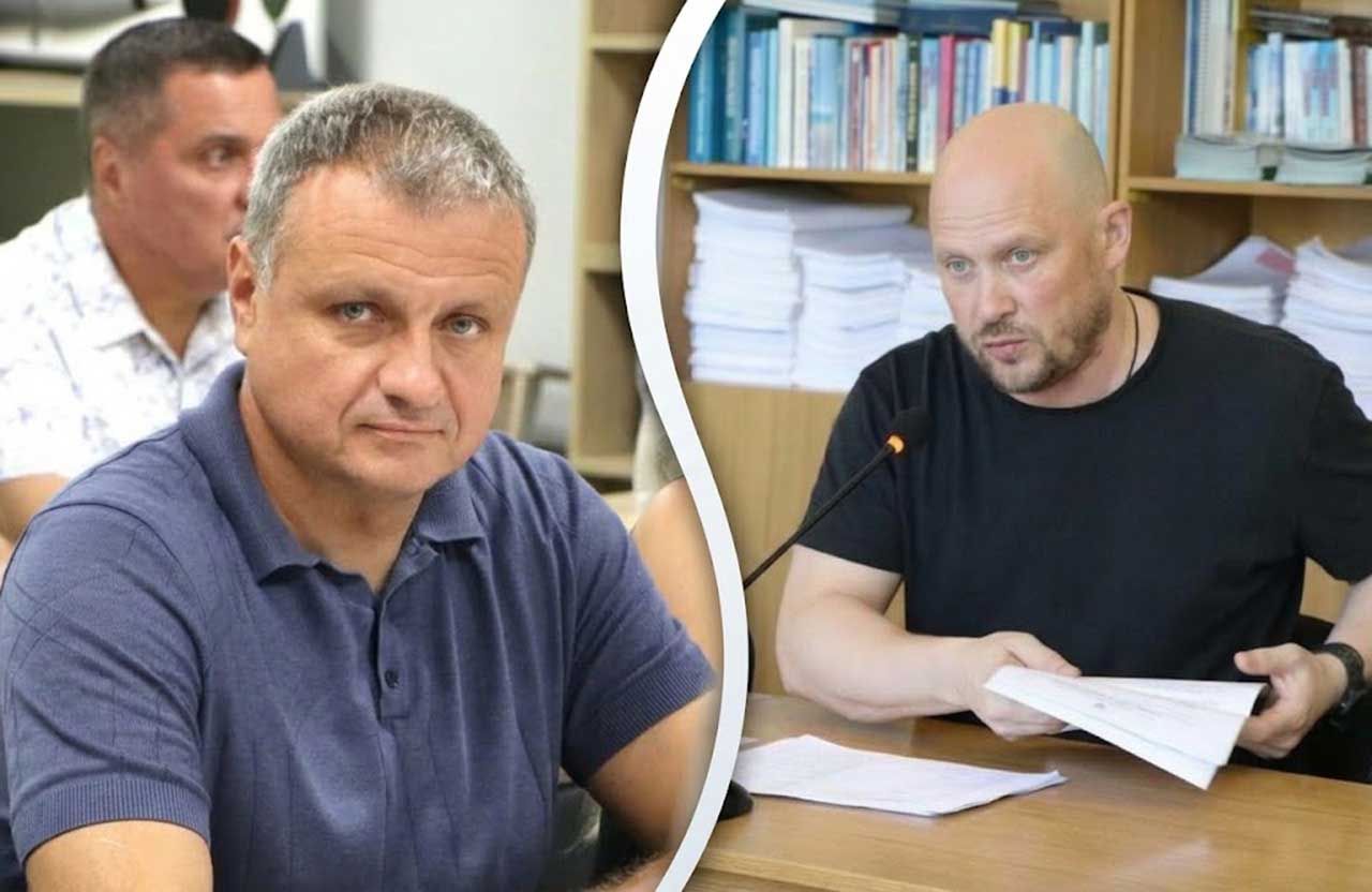Тарас Панасенко і Сергій Каплін (колаж)