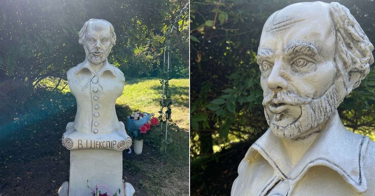 За скандальним бюстом не помітили головного: у Полтаві відкрили перший в Україні Шекспірівський сад, який приваблюватиме туристів