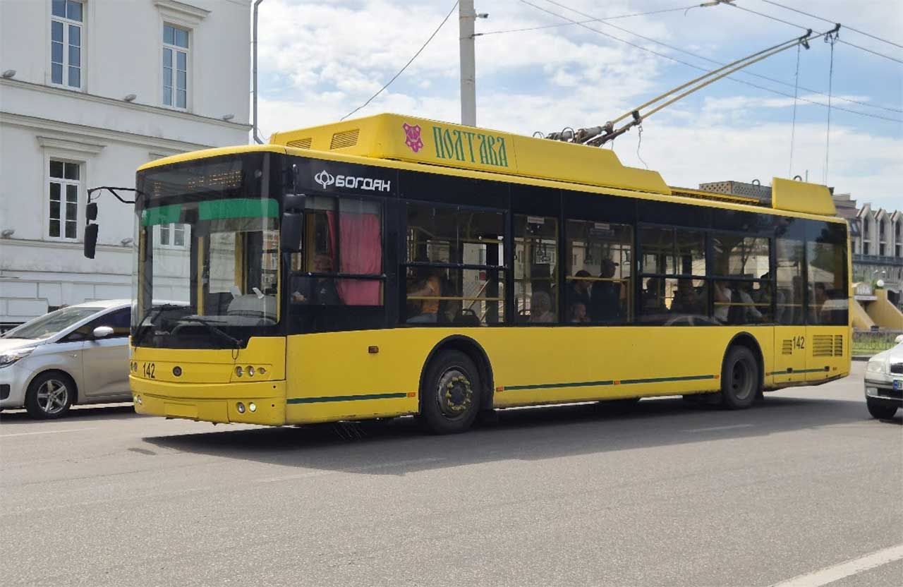 У тролейбусах Полтави збільшився відсоток виручки, а також безготівкових розрахунків