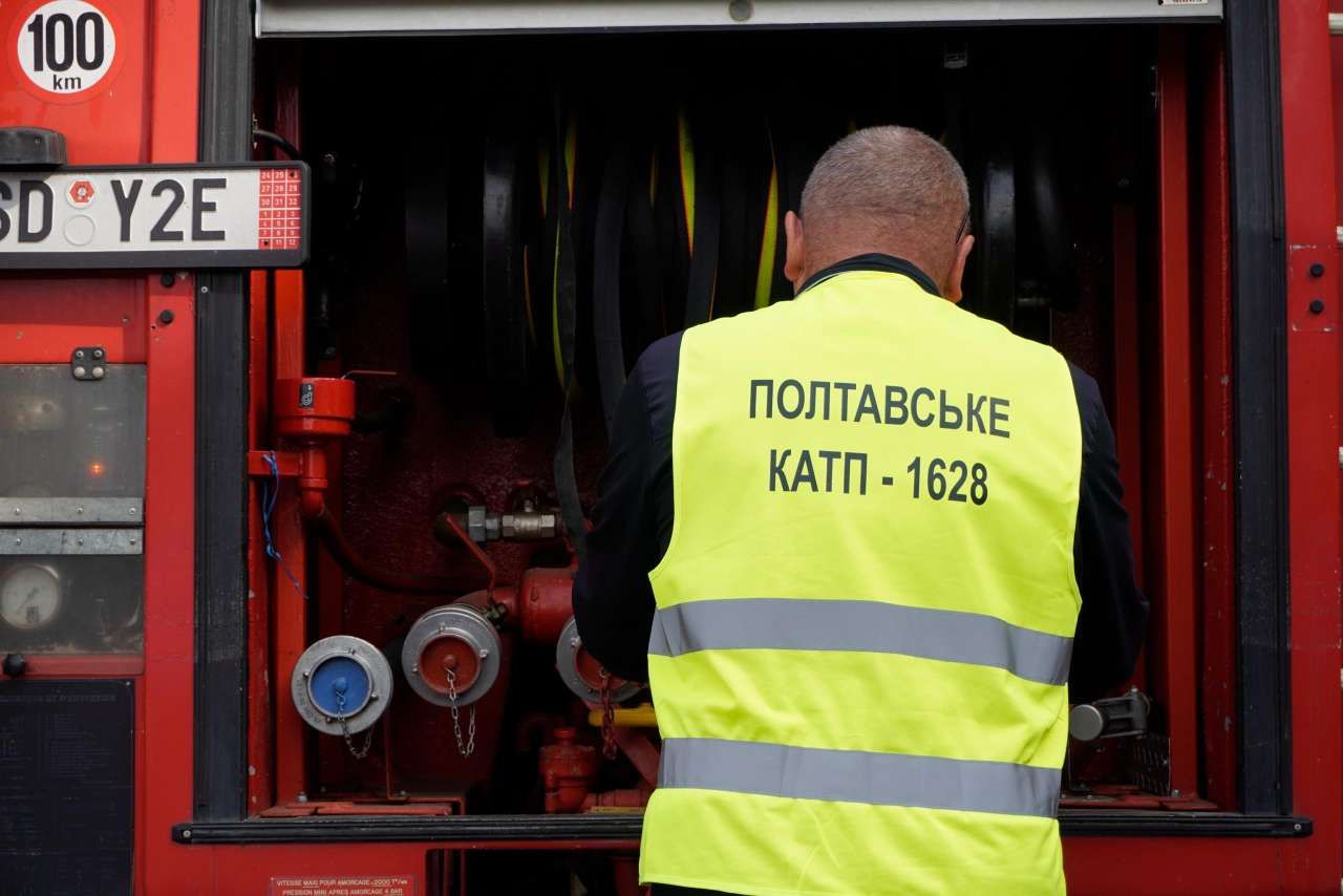 Полтавське КАТП-1628 отримало з Чехії пожежне авто для гасіння Макухівського сміттєзвалища