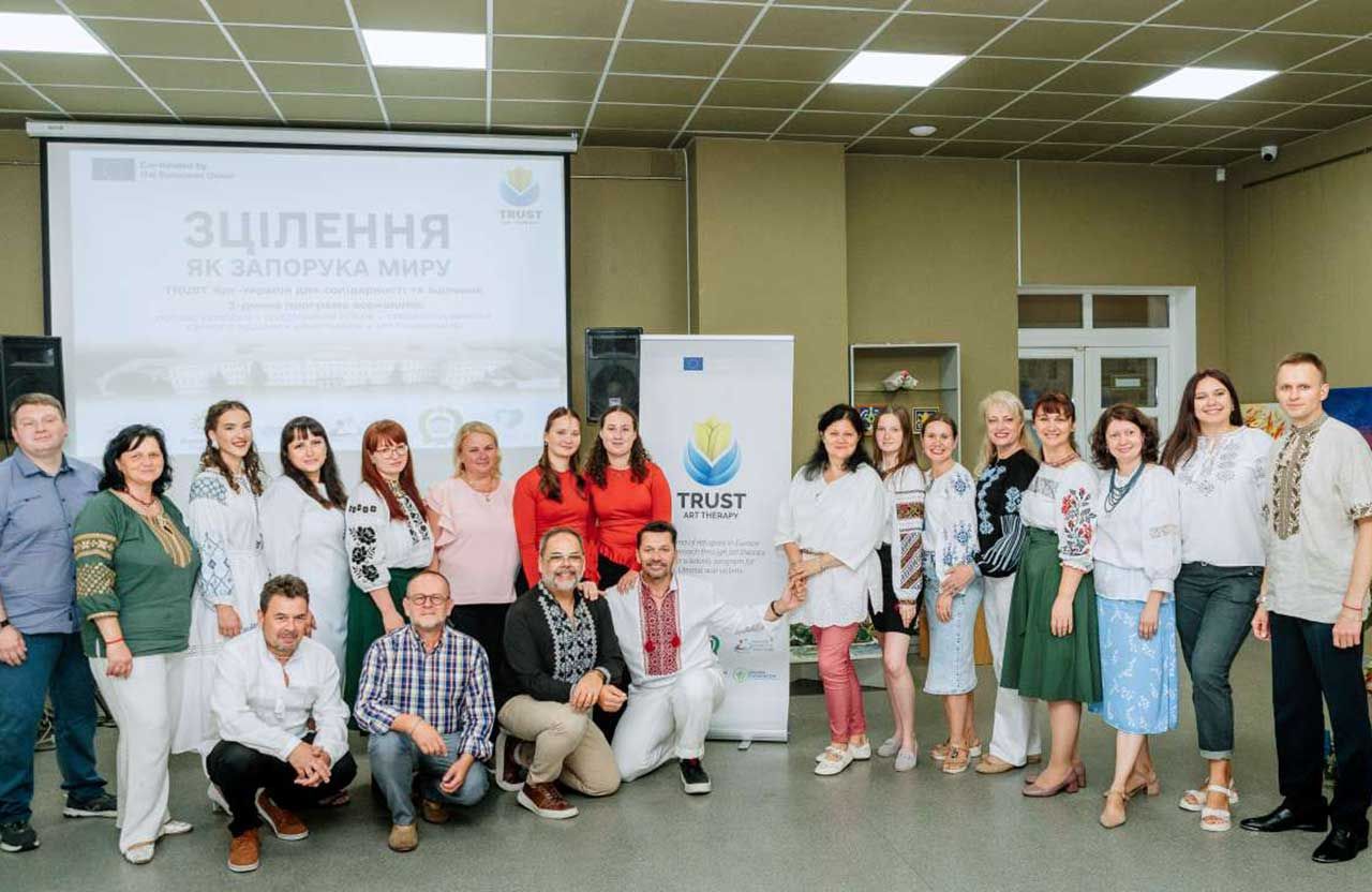 Каністерапія і торжество солідарності: третій день міжнародної зустрічі проєкту Erasmus+ «TRUST» у Полтавській політехніці